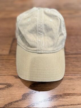 Madewell Classic Beige Cotton Baseball Cap